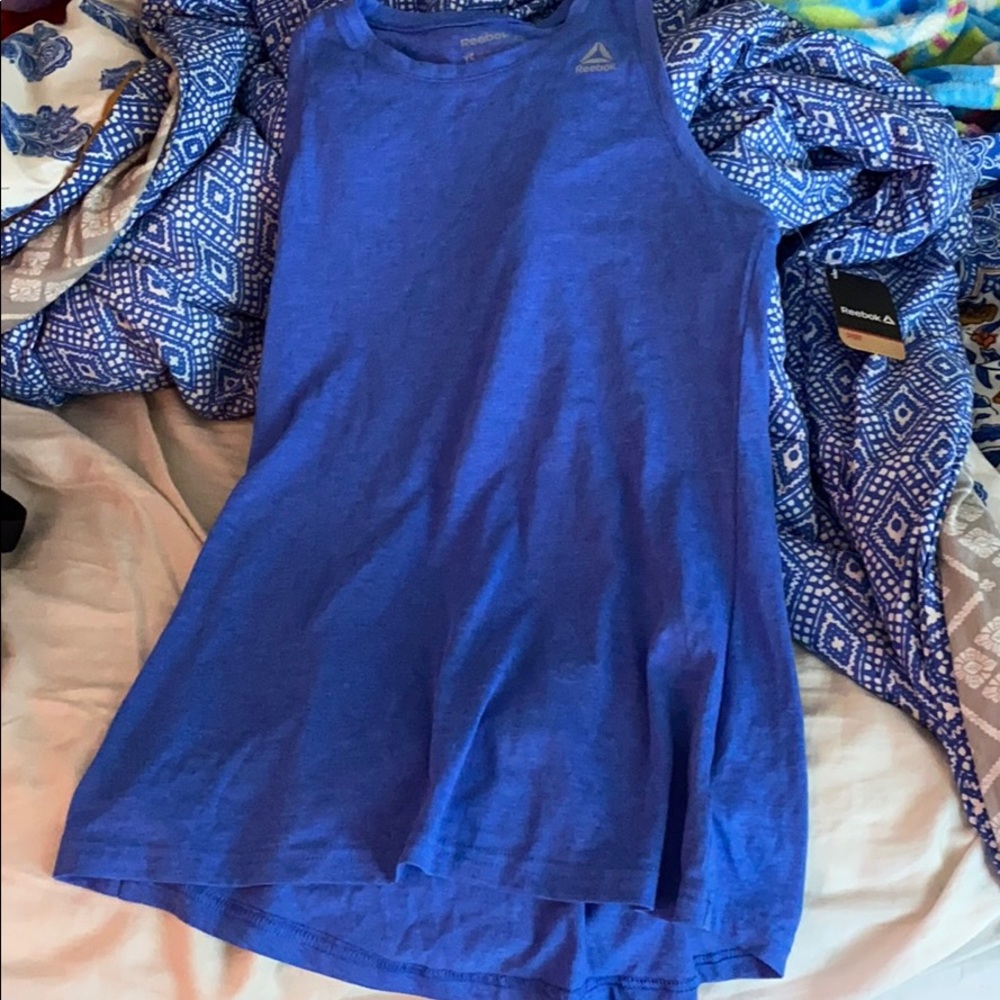 Blue Muscle Top